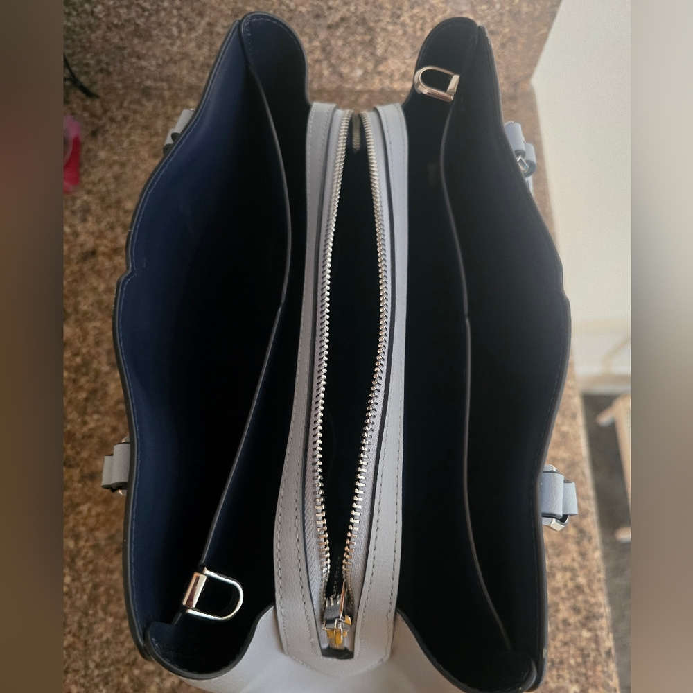 Kate Spade, dusty blue satchel - Picture 3 of 6